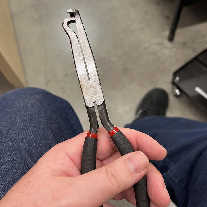 Professional-grade fuel line disconnect hand tools, ideal for automotive repair shops.