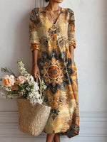 Vintage Gold Mandala