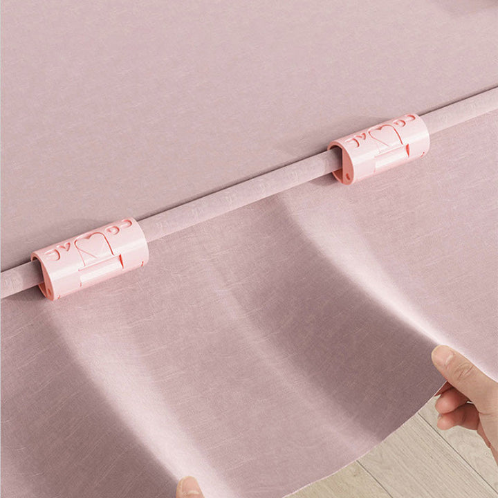 Variety of 12 bed fasteners spread out, highlighting their compact design for home gadgets