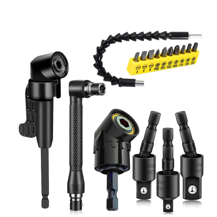 Angle drill attachment, a robust power tool accessory for tough drilling & screwdriving jobs