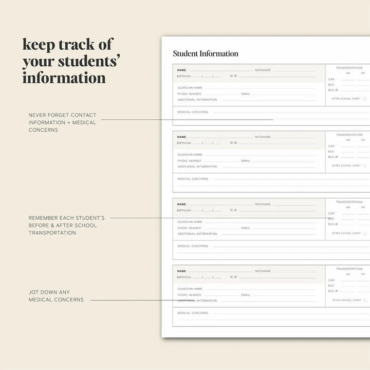 Gift-wrapped 2024-2025 planner, an ideal gift for teachers and students.