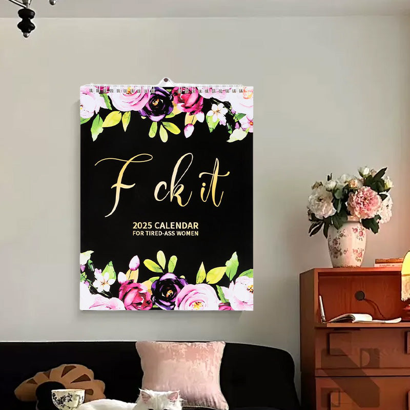 Set of 2025 Wall & Desk Calendars, perfect for office organization, bright and inspiring