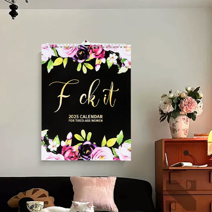 Set of 2025 Wall & Desk Calendars, perfect for office organization, bright and inspiring