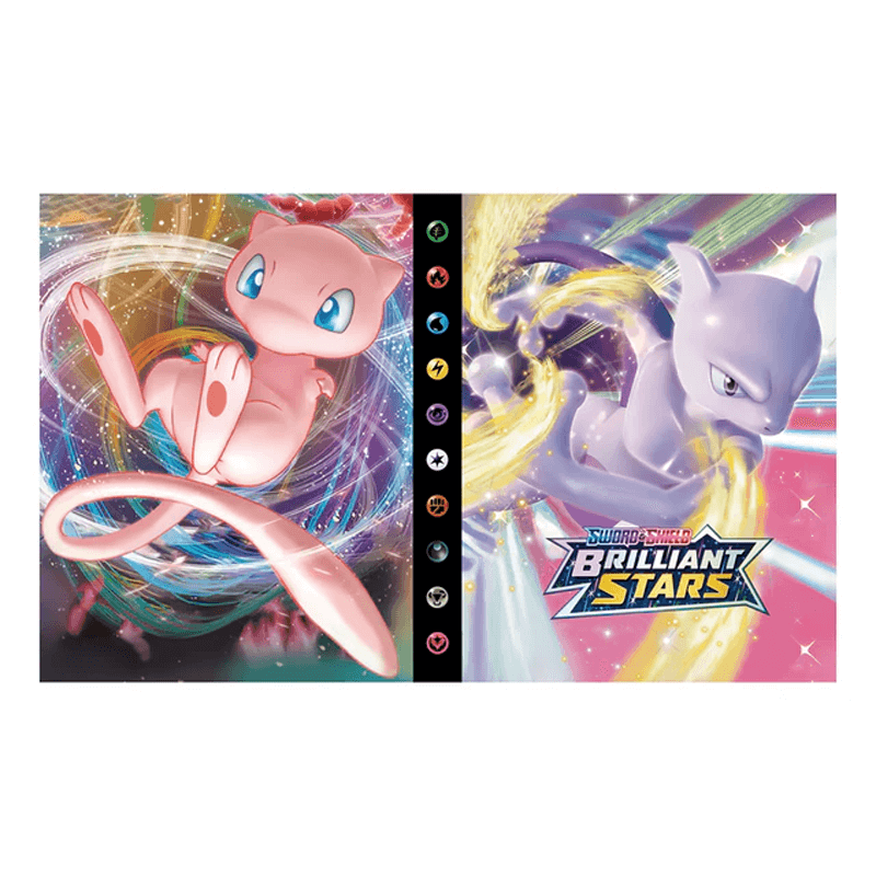 Organize your trading card collection efficiently with this 240-card album binder.