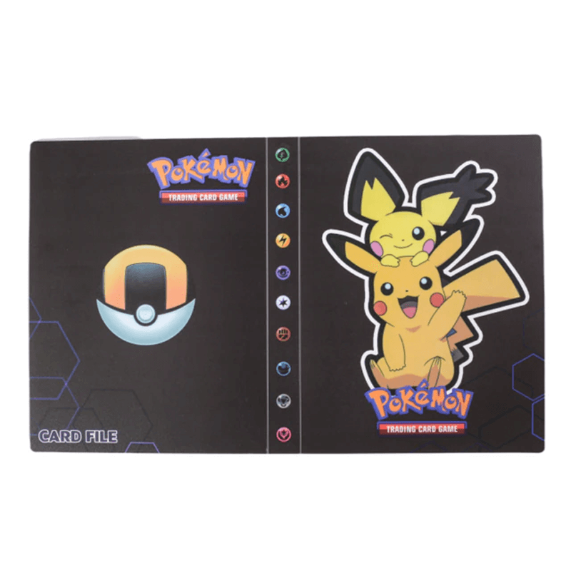 Durable 240-card binder, perfect for keeping trading cards organized and secure.