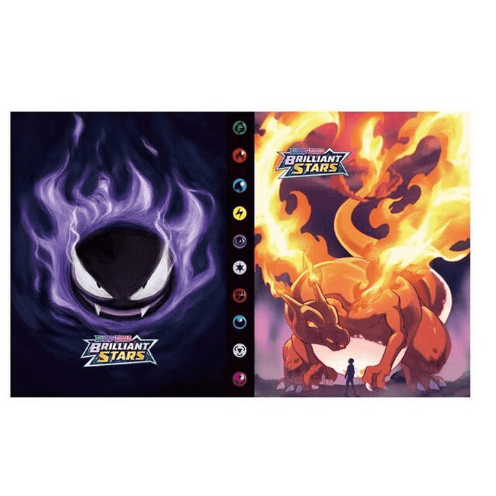 Protect and show off your 240 trading cards with this sleek collector album binder.