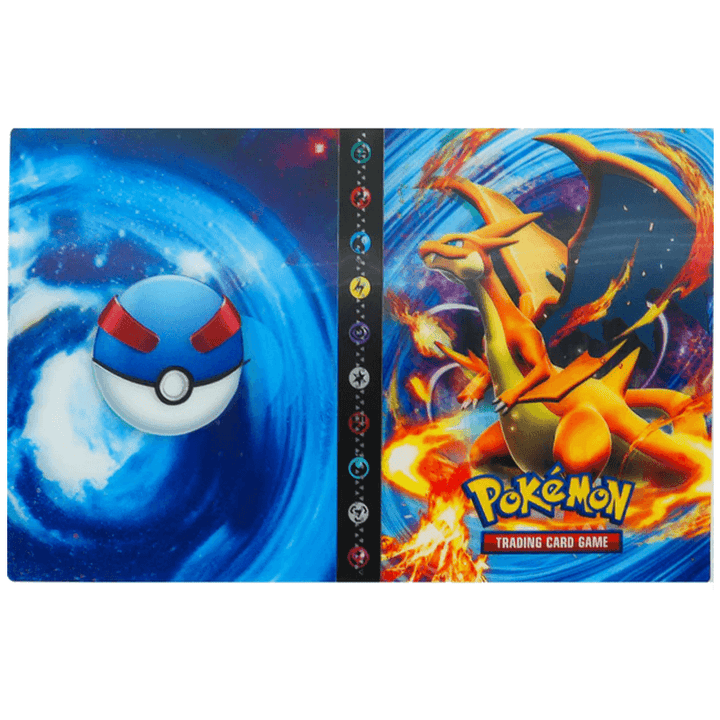 Display & protect 240 trading cards using this collector album binder. Great for gaming.