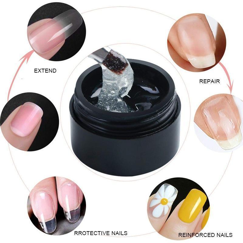 Professional grade 28g Nail Repair Gel for brittle, broken, and damaged natural fingernails