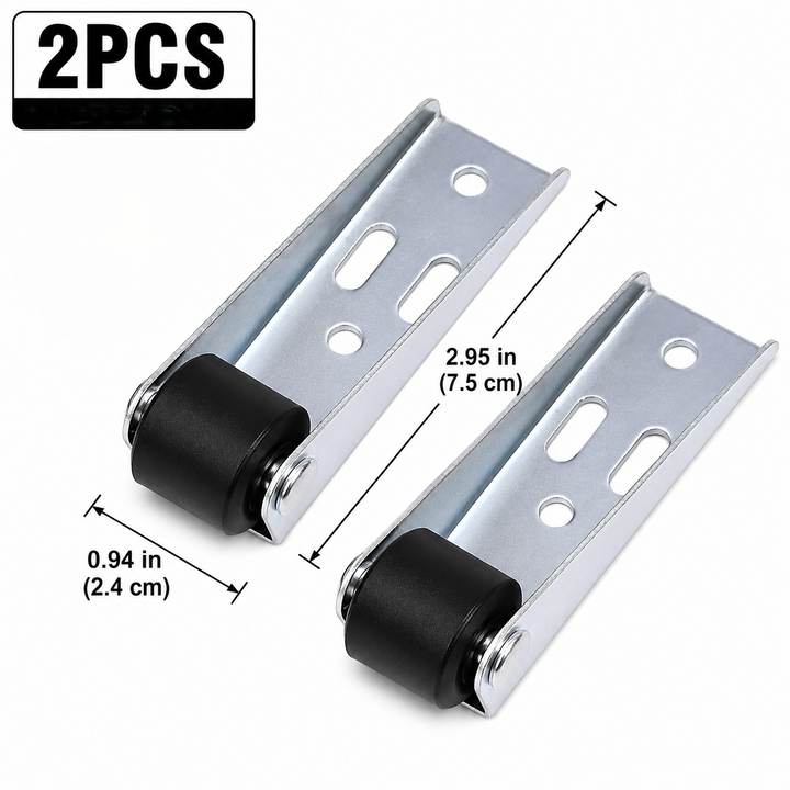 Heavy-Duty Silent Directional Furniture Caster Wheels for Cabinets & Tables