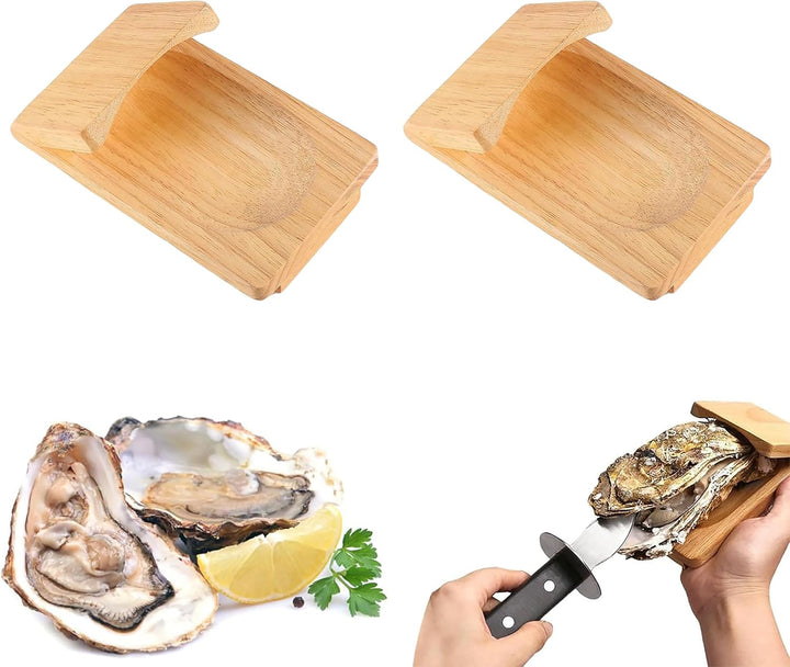Oyster Shucking Clamp for Safe & Easy Seafood Prep