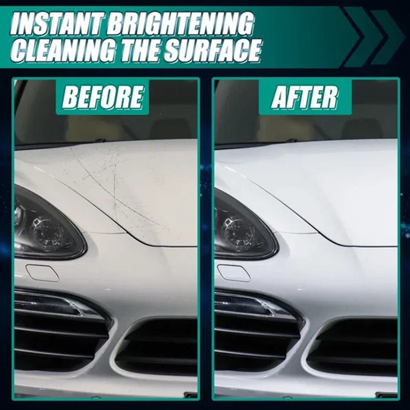 Hydrophobic automotive spray protecting car paint from dirt and water