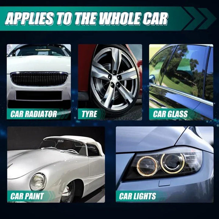 Scratch repair and paint restoration using automotive coating spray