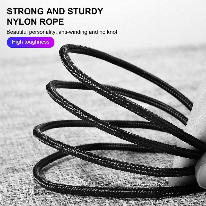 Versatile 3-in-1 magnetic phone charging cable with interchangeable Type-C, Micro USB, Lightning tips