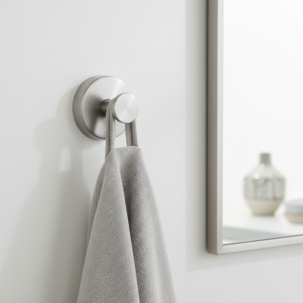 Elevated Suction Wall Hooks 4-Pack - No-Drill Installation