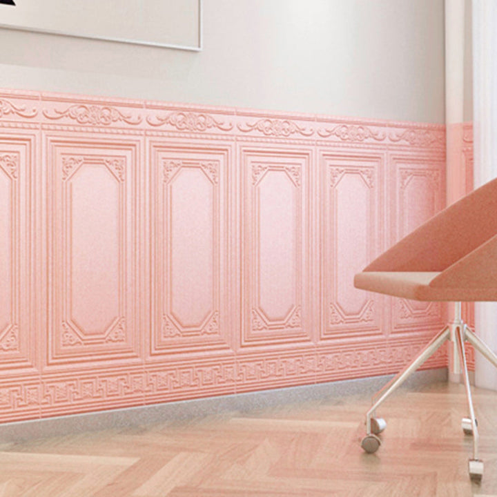 Contemporary 3D peel and stick wall panels. Vinyl, self-adhesive, textured, perfect for accent walls.