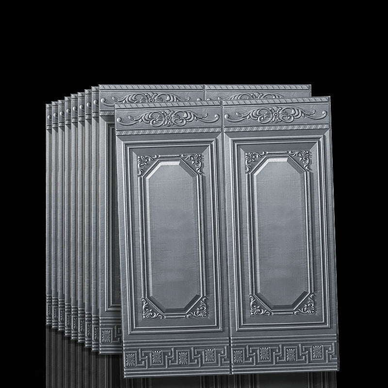 Geometric 3D peel and stick wall panels. Textured vinyl, waterproof, and easy to transform your space.