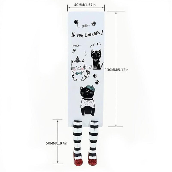 Reading accessory: a 3D witch leg bookmark, making reading more entertaining for all ages