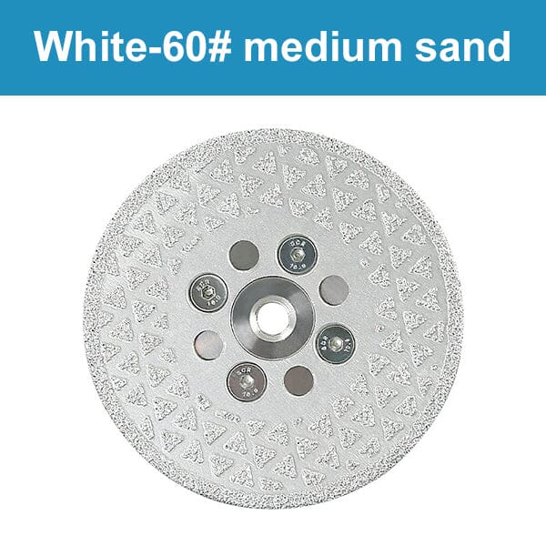 Specialized 4.5 inch diamond electroplated disc for fiberglass and composite materials