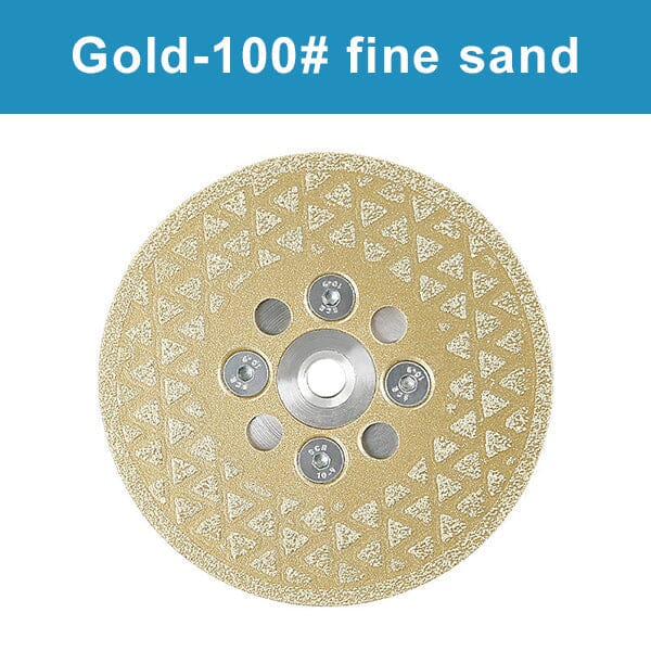 Durable 4.5 inch angle grinder diamond disc, electroplated for maximum efficiency