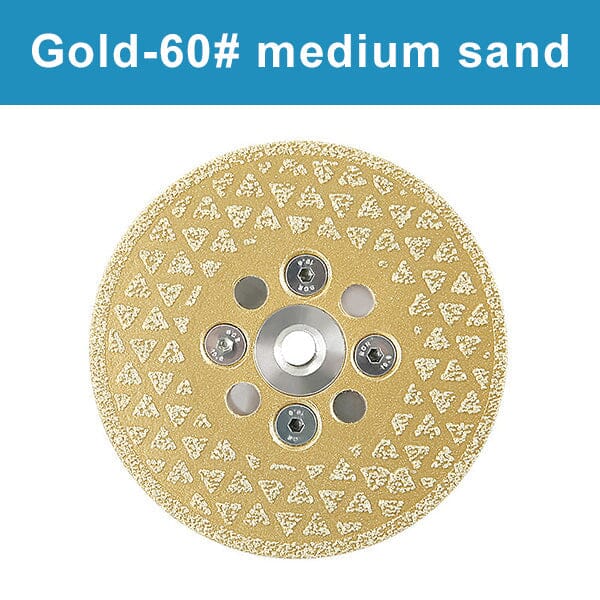 Versatile 4.5 inch diamond electroplated angle grinder disc for various cutting tasks