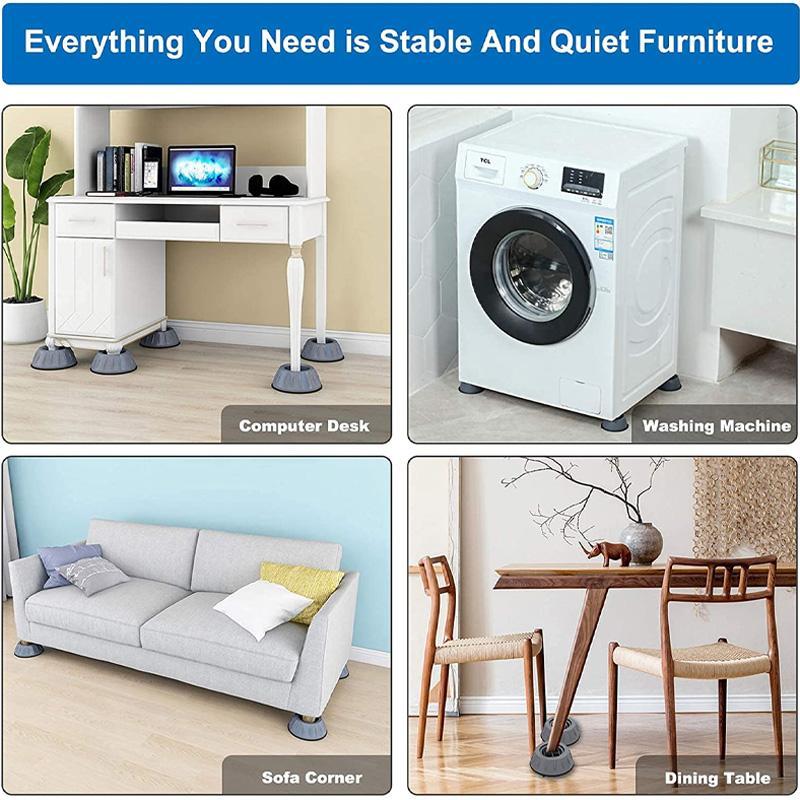 Universal anti-vibration pads for washing machines, dryers & appliances to protect floors