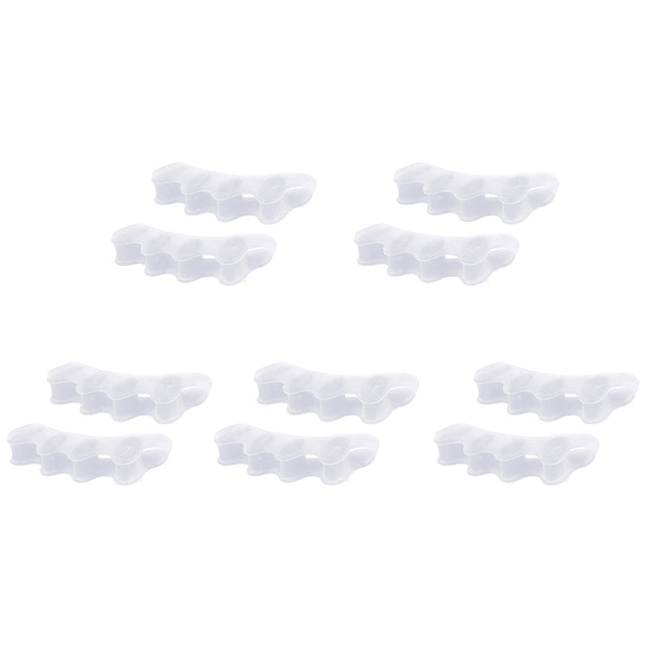 Unisex gel toe separators, an essential accessory for daily foot care, promoting overall foot wellness.