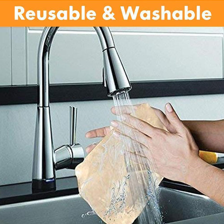 Kitchen gadget: reusable non-stick toaster bags, great for sandwiches & pastries