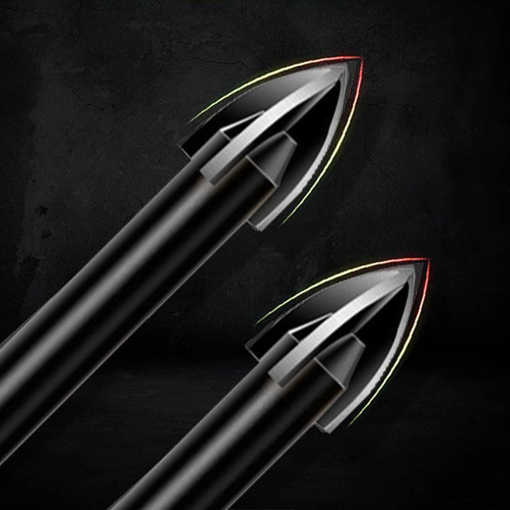 Universal drilling tool set with five high-quality carbide bits, perfect for professionals & DIYers