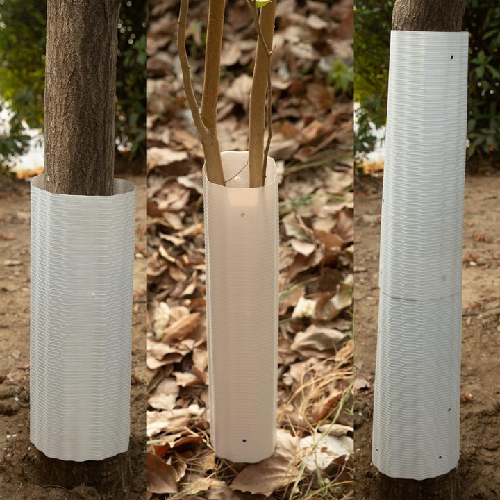Keep feeders safe with these protective squirrel baffles, an excellent animal deterrent for trees.