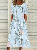 Light Blue Floral