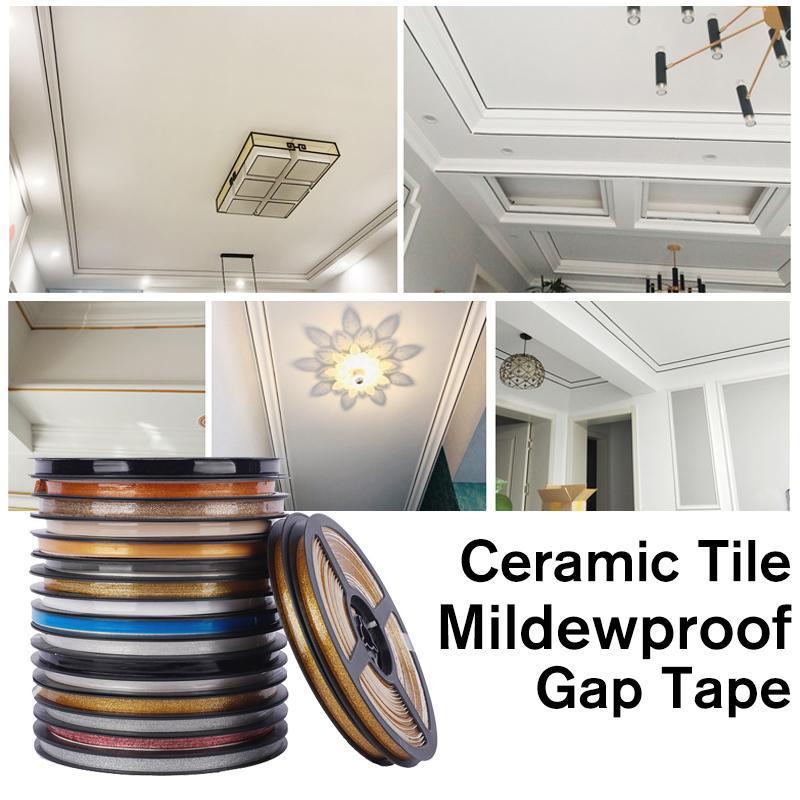 6M self-adhesive ceramic tile gap tape, waterproof for kitchen & bathroom home decor