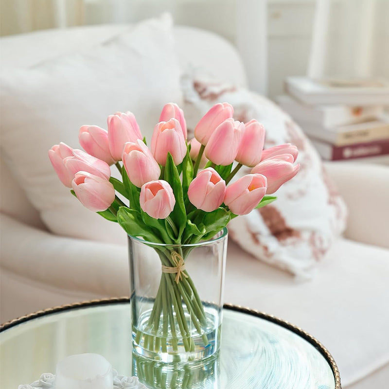 Realistic artificial tulips, a beautiful gift idea for flower lovers