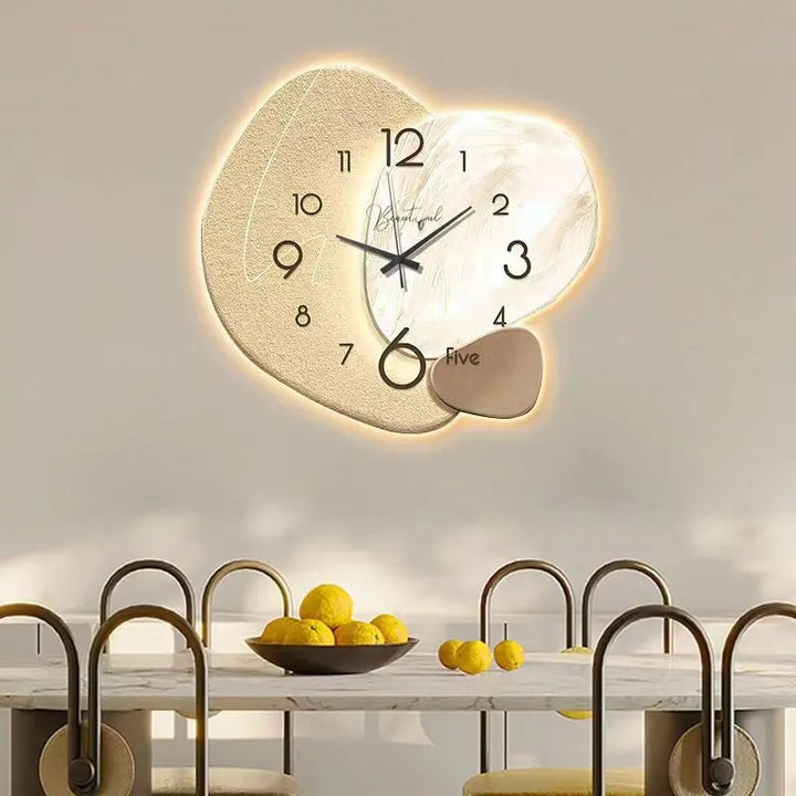 Luxury LED Wall Clock for Modern Interiors