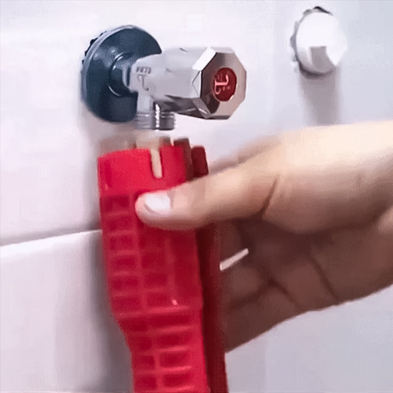 Essential home repair hand tool: multifunctional basin wrench for plumbing