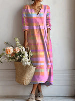 Pastel Pink Stripe