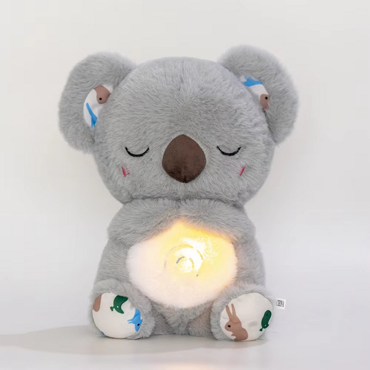 Adorable plush breathing otter toy providing relaxation; soft, cozy design offers calming effect for kids and adults.