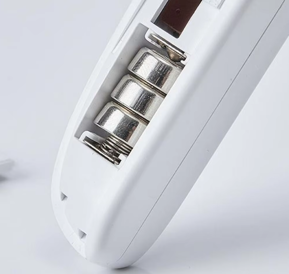 "Electronic claw trimmer for pets with ergonomic handle, designed for precise and gentle claw grooming for dogs and cats."