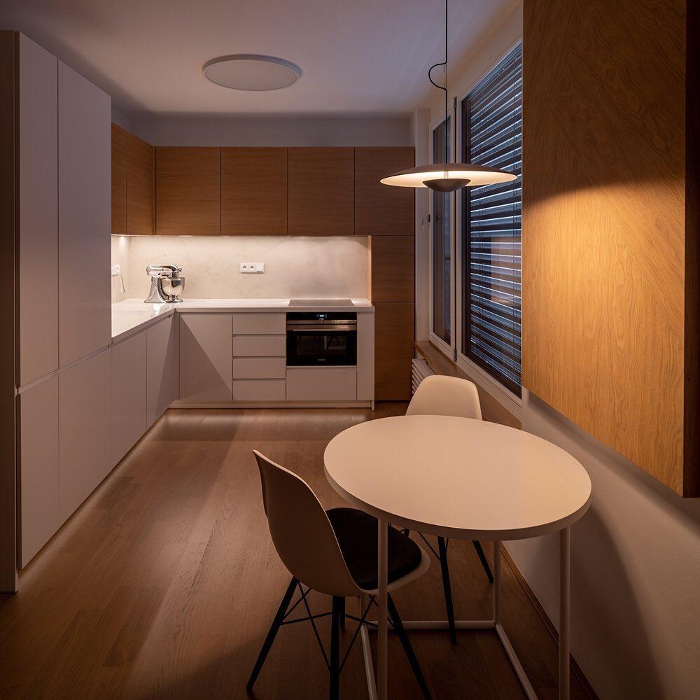 Ginger Nordic Pendant Light, metal with woodgrain and matte black finish, sleek design, ideal for modern interiors.