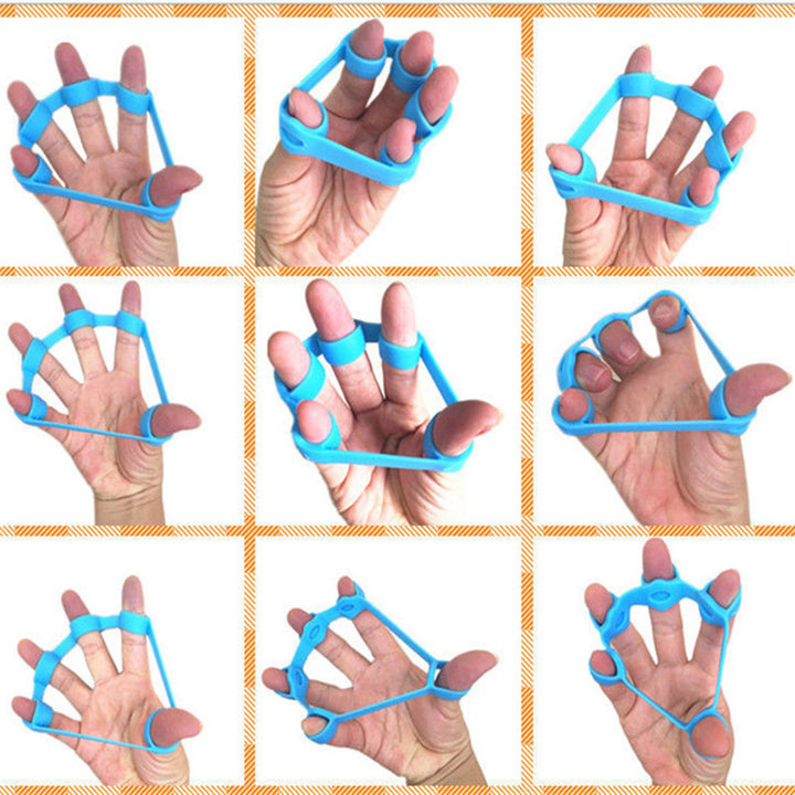 Unisex Silicone Hand Exerciser Finger Bands