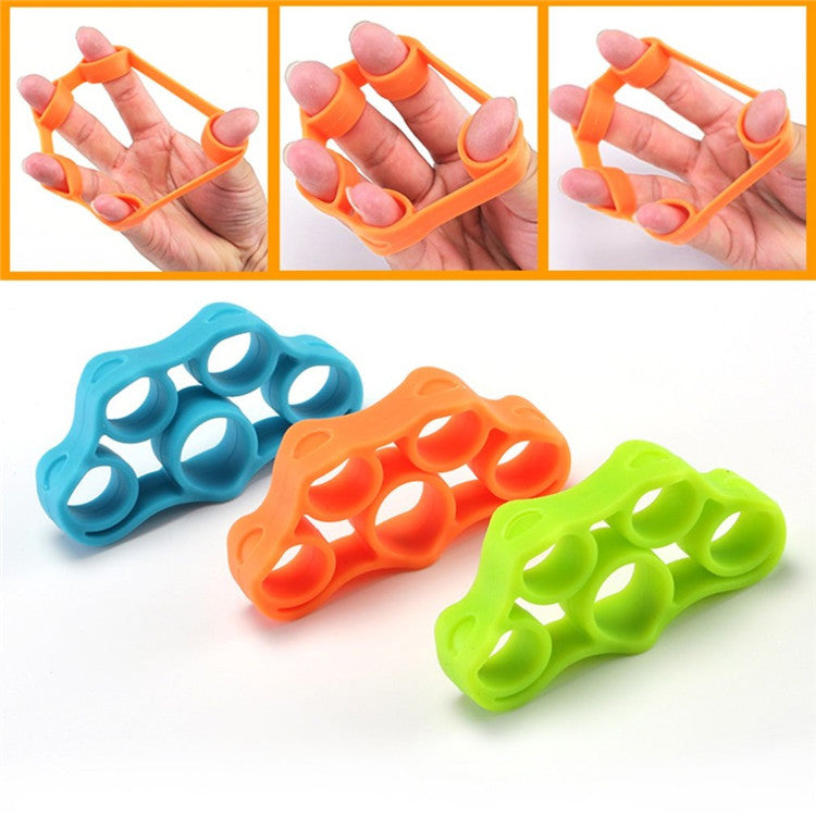 Unisex Silicone Hand Exerciser Finger Bands