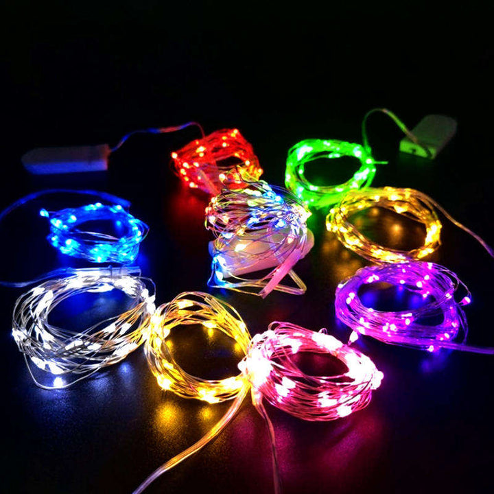 Waterproof LED Fairy Lights for Bedroom, Wedding & Holiday Decor