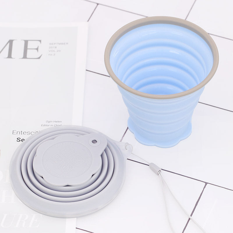 Silicone Collapsible Travel Cup for Camping & Trave
