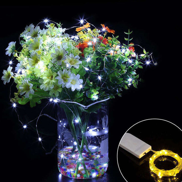 Waterproof LED Fairy Lights for Bedroom, Wedding & Holiday Decor