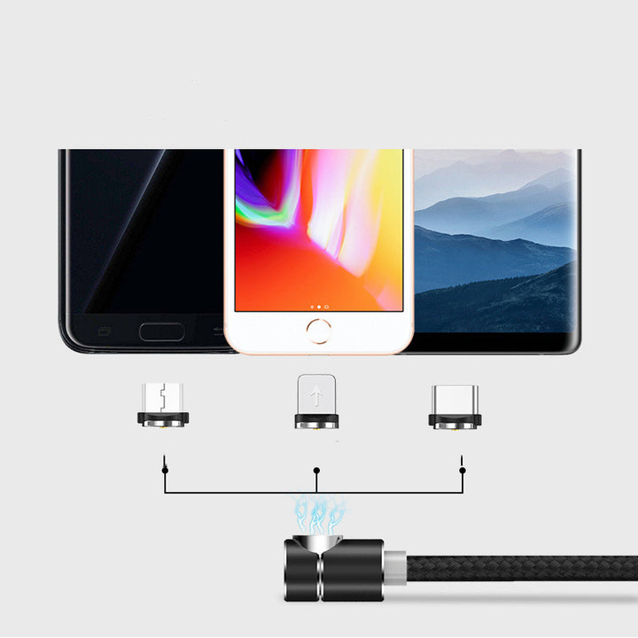 Universal Magnetic Charging Cable for Smartphones