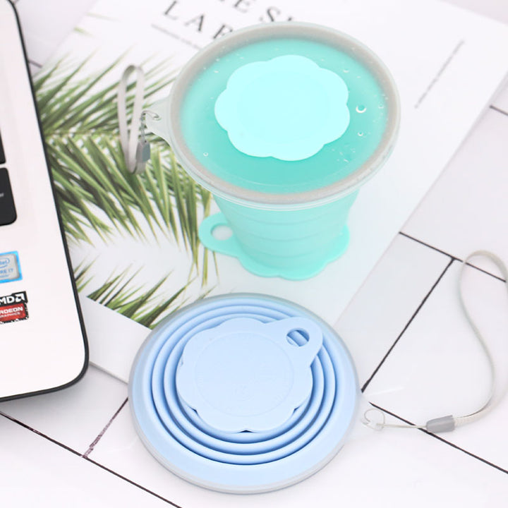 Silicone Collapsible Travel Cup for Camping & Trave