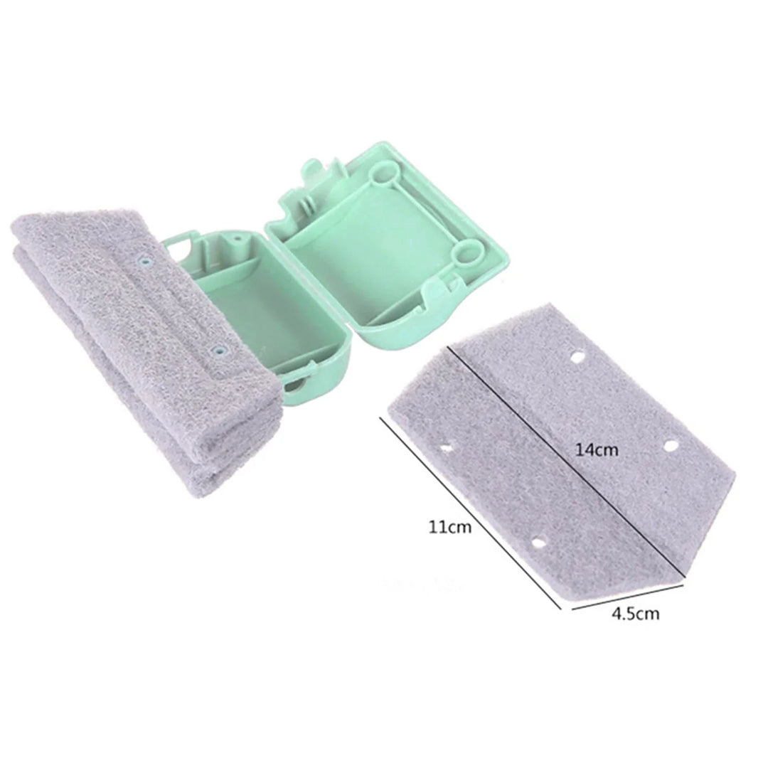 Magic Window Groove Cleaning Brush with soft bristles and ergonomic handle for efficient cleaning of tight corners and groove