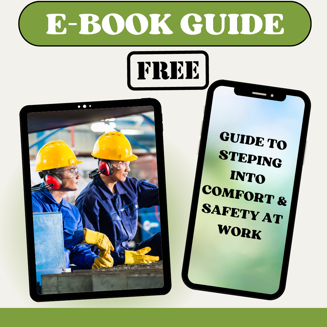 "Men's ultra-light breathable steel toe shoes, black and red, front view. Offers safety and comfort for work environments."