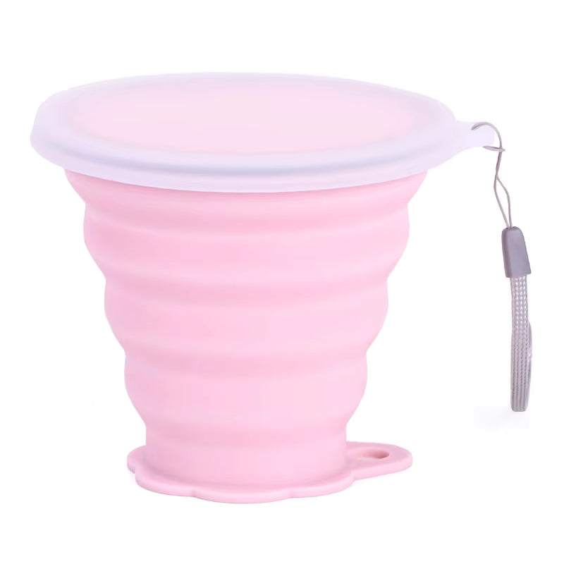 Silicone Collapsible Travel Cup for Camping & Trave