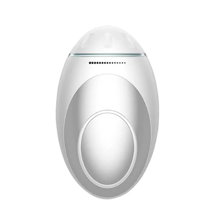 "Portable Sleep Aid Device in calming Green, sleek design for insomnia relief, improving sleep quality and ease of use."