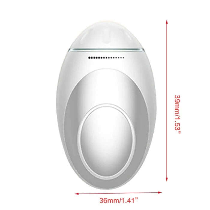 "Portable Sleep Aid Device in calming Green, sleek design for insomnia relief, improving sleep quality and ease of use."